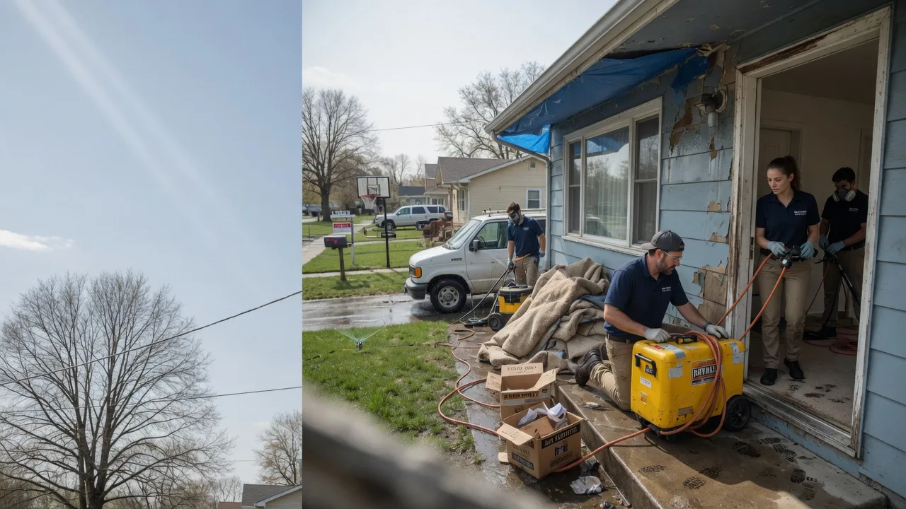 Basement Flood Cleanup in Martins Creek, PA near me